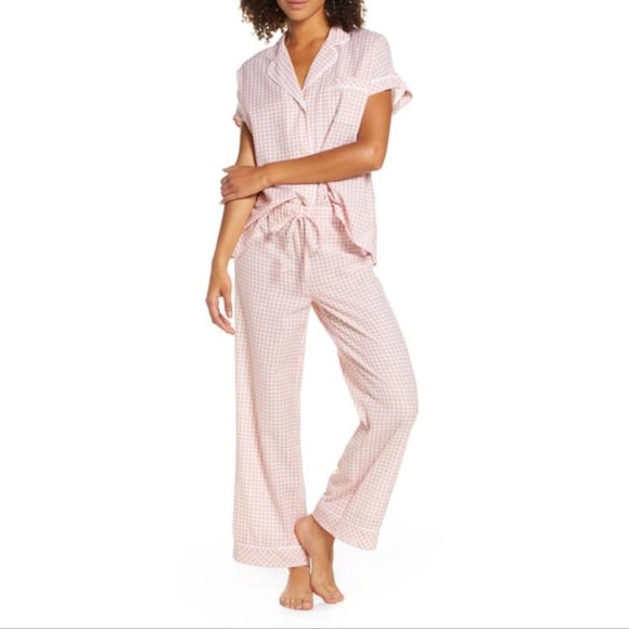 Madewell Gingham Bessy Pajama Set - Picture 1 of 9